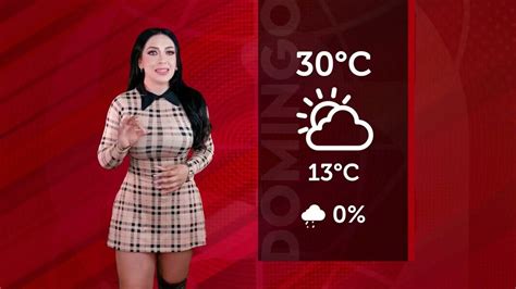 Latina weather girl Arely Hernandez Montenegro